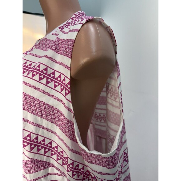 New Signature By Robbie Bee Womens Dress Size 2XL  Pink & White Sleeveless - Picture 13 of 13